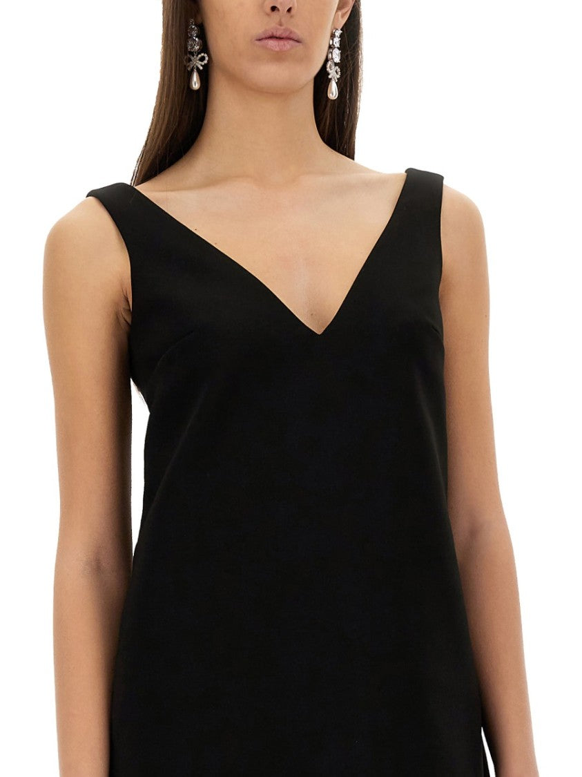 Self-Portrait 3D Sequined Crepe Mini Dress