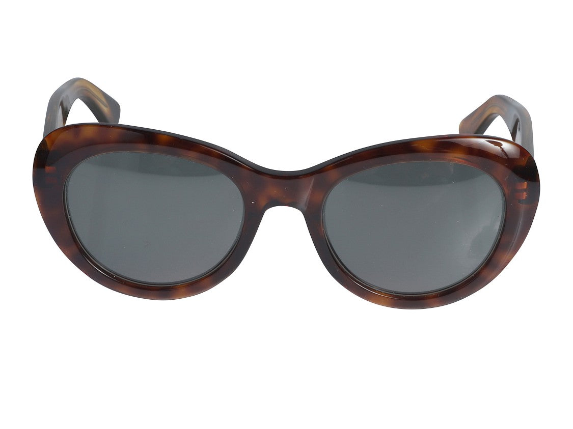 Kador Capri New-S Oversized Tortoiseshell Cat-Eye Sunglasses