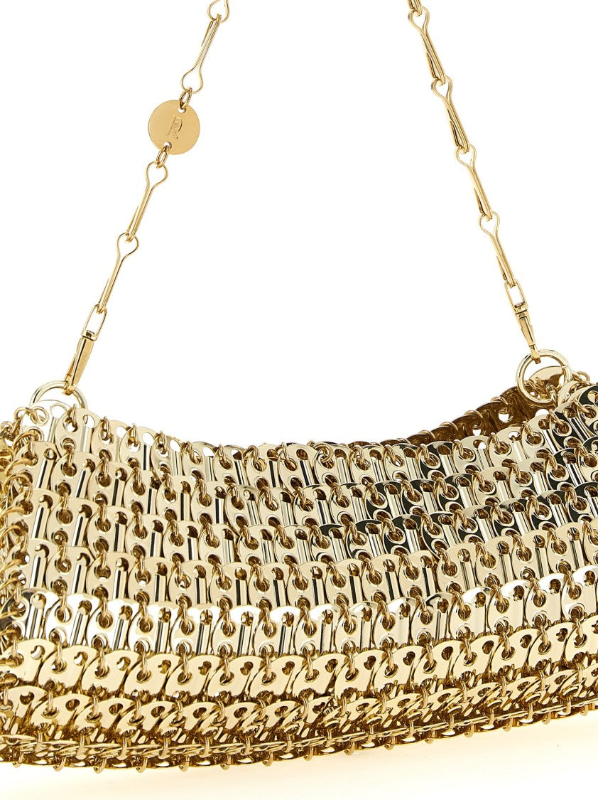 Paco Rabanne Metal Mesh Evening Clutch With Removable Handle