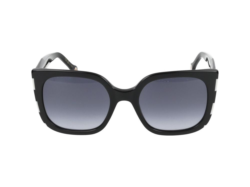 Carolina Herrera Sunglasses Her 0128/S 80S Black White 54/21/145