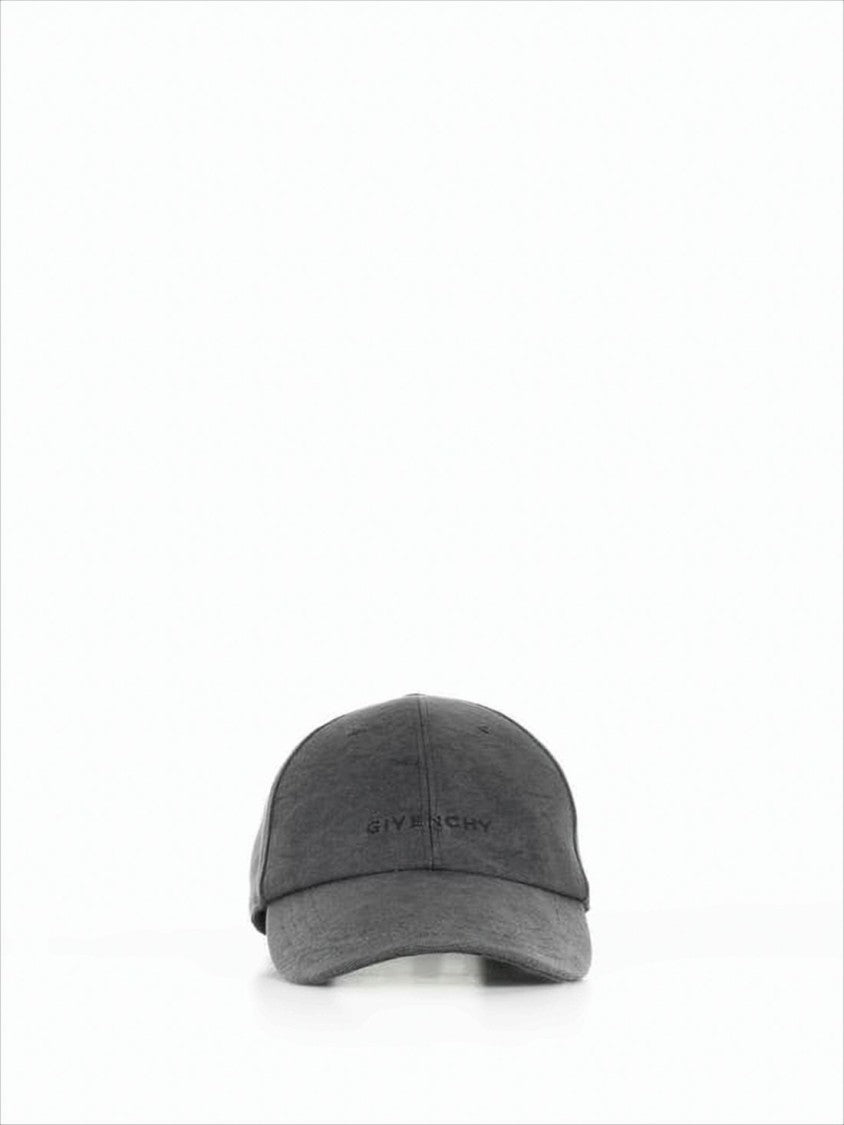 Givenchy Classic Grey Cotton Baseball Cap