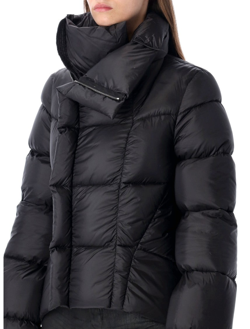 Rick Owens Black Padded Down Jacket