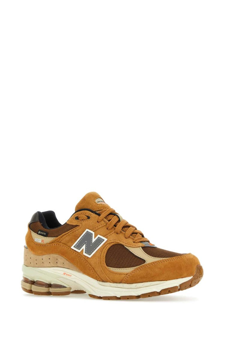 New Balance Camel Suede And Mesh 2002R Sneakers