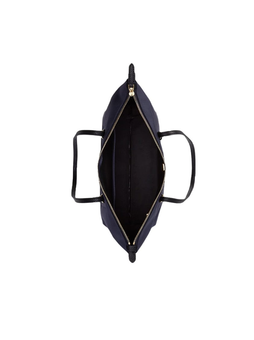 Lauren Ralph Lauren Blue Recycled Nylon Tote Bag
