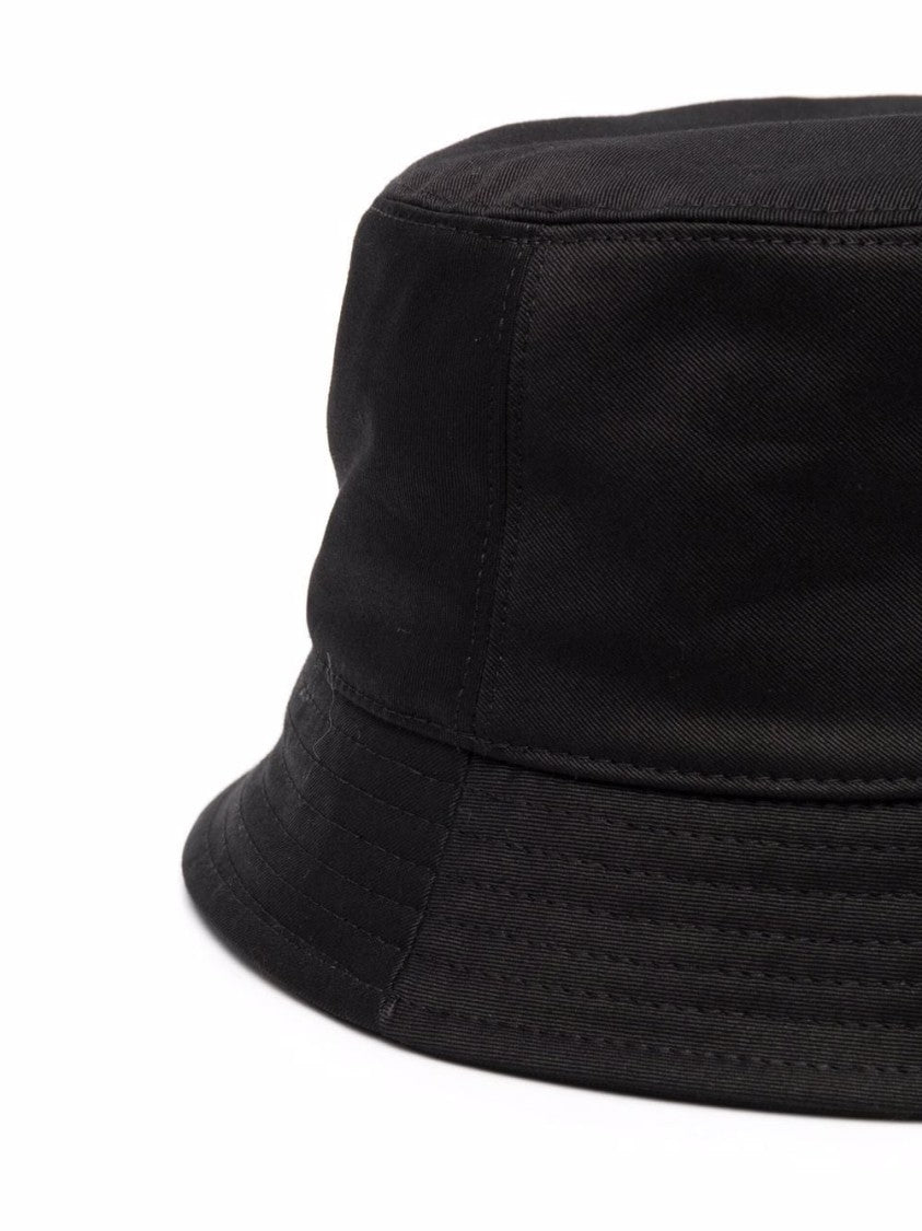 Dsquared2 Black Logo-Print Bucket Hat