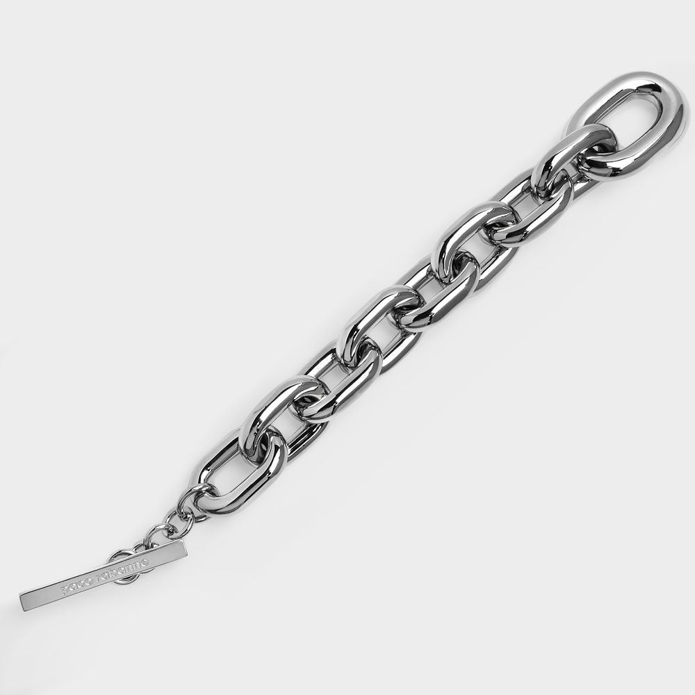 Rabanne Xl Link Brac Bracelet Silver - Metal