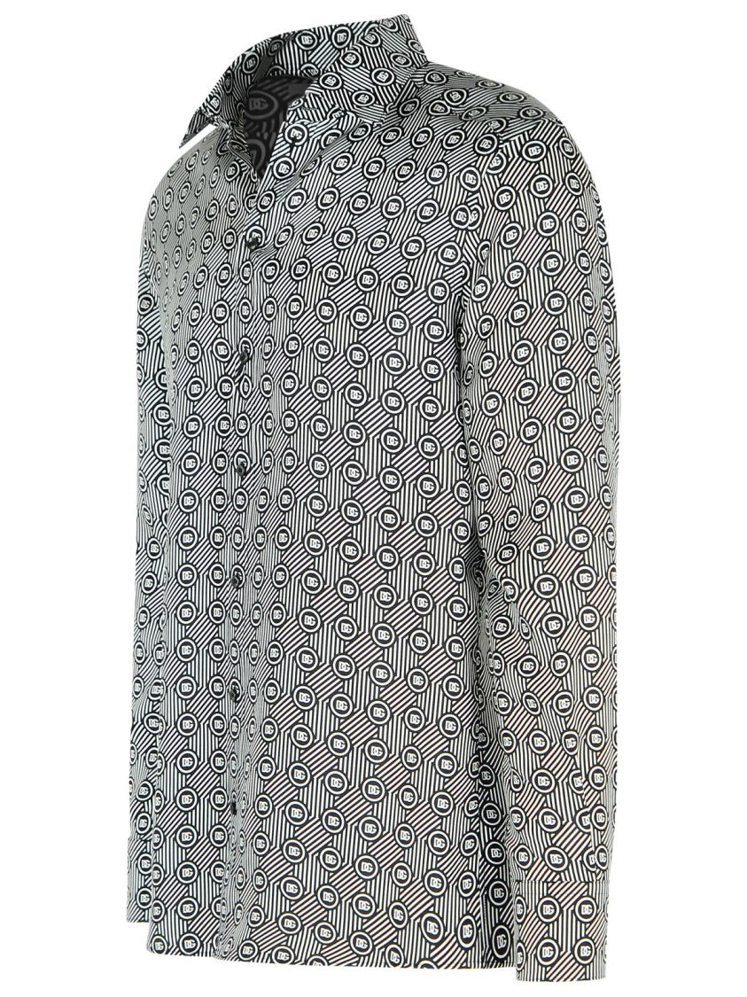 Dolce & Gabbana Black Silk Shirt