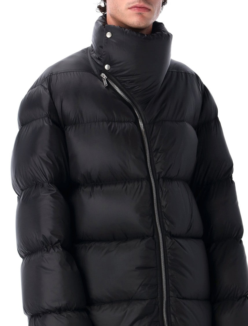 Rick Owens Black Turtle Coat Down Jacket