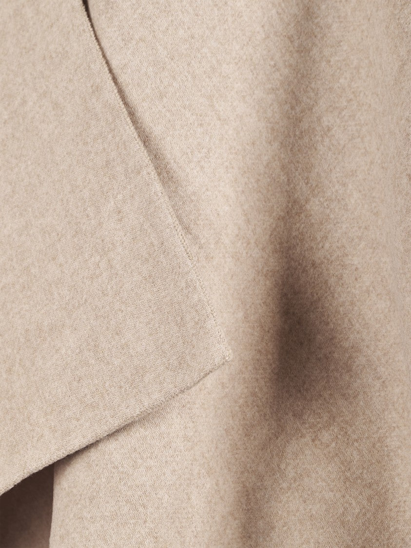 Max Mara Wrap Silhouette Coat In Soft Alpaca Blend