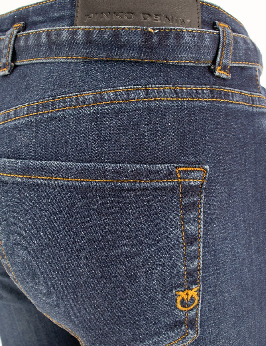 Pinko Flared Denim Trousers