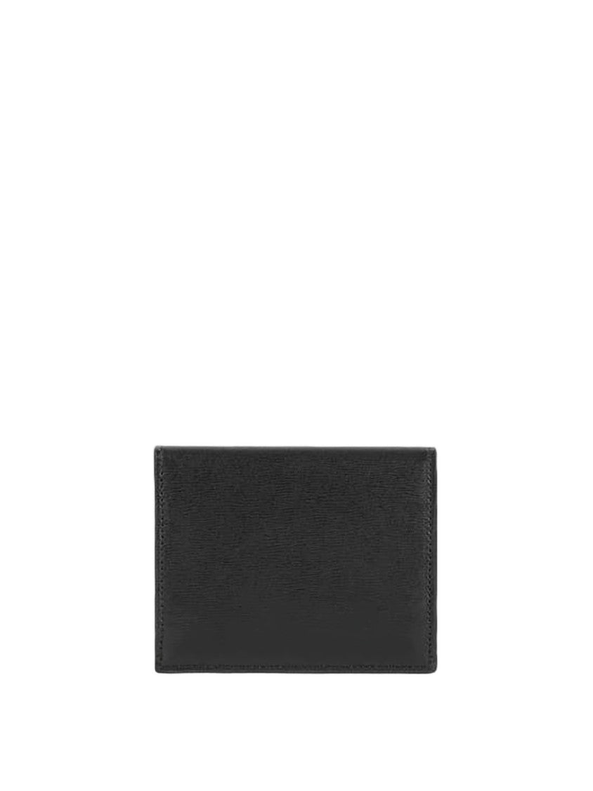 Totême Sleek Black Cowhide Leather Wallet