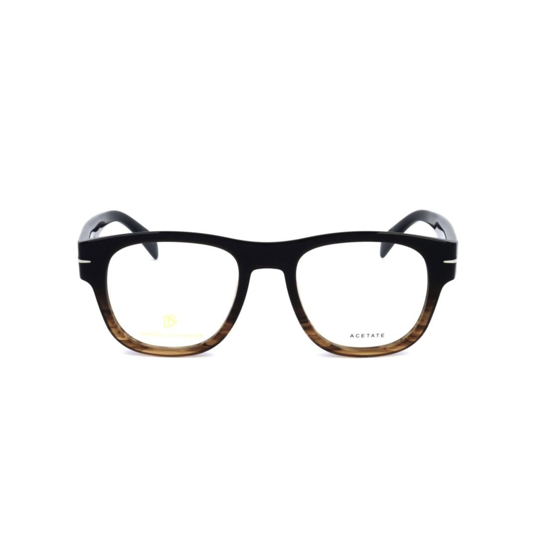 David Beckham Db 7025 Bold Rectangular Frame Eyeglasses