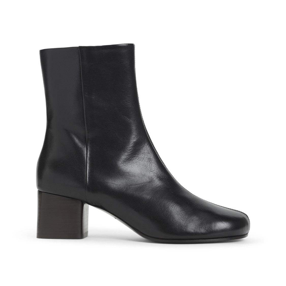 Lemaire Anatomic 55 Black Calf Leather Boots