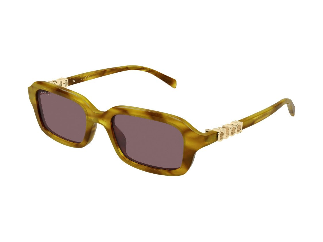 Gucci Gg2152s Tortoiseshell Bold Oversized Square Sunglasses