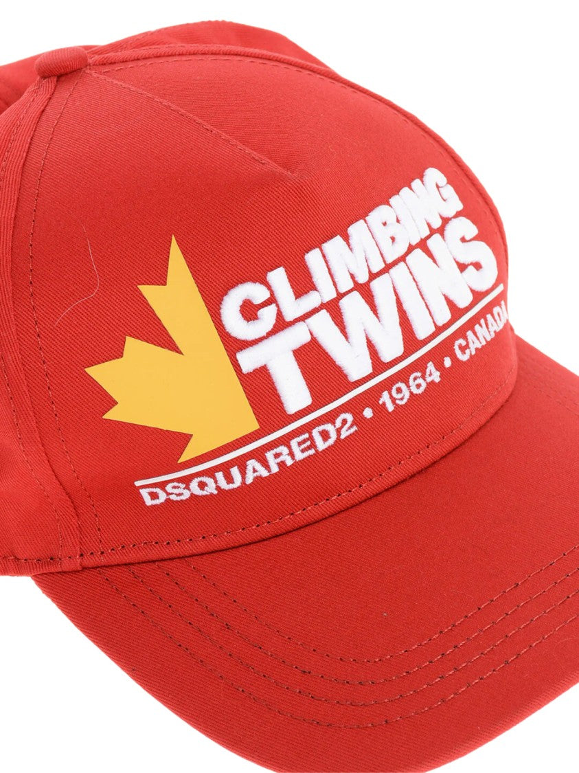 Dsquared2 Climbing Twins Logo Baseball Cap