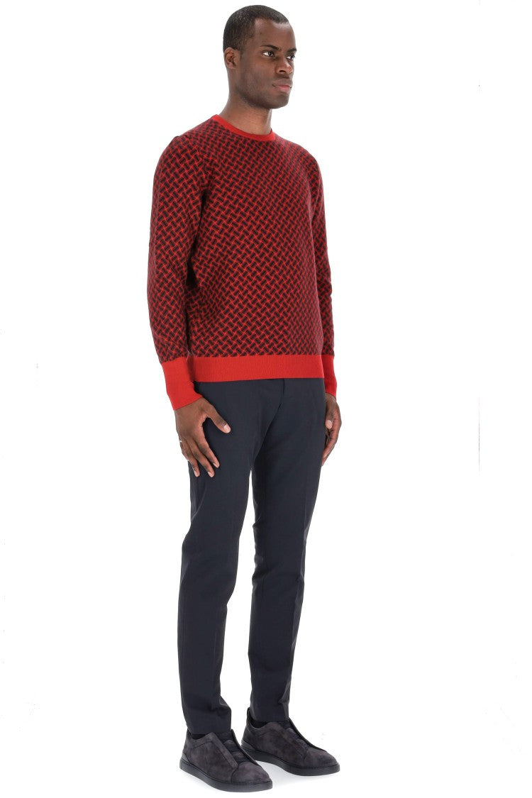Drumohr Biscottino Cashmere Crewneck Sweater