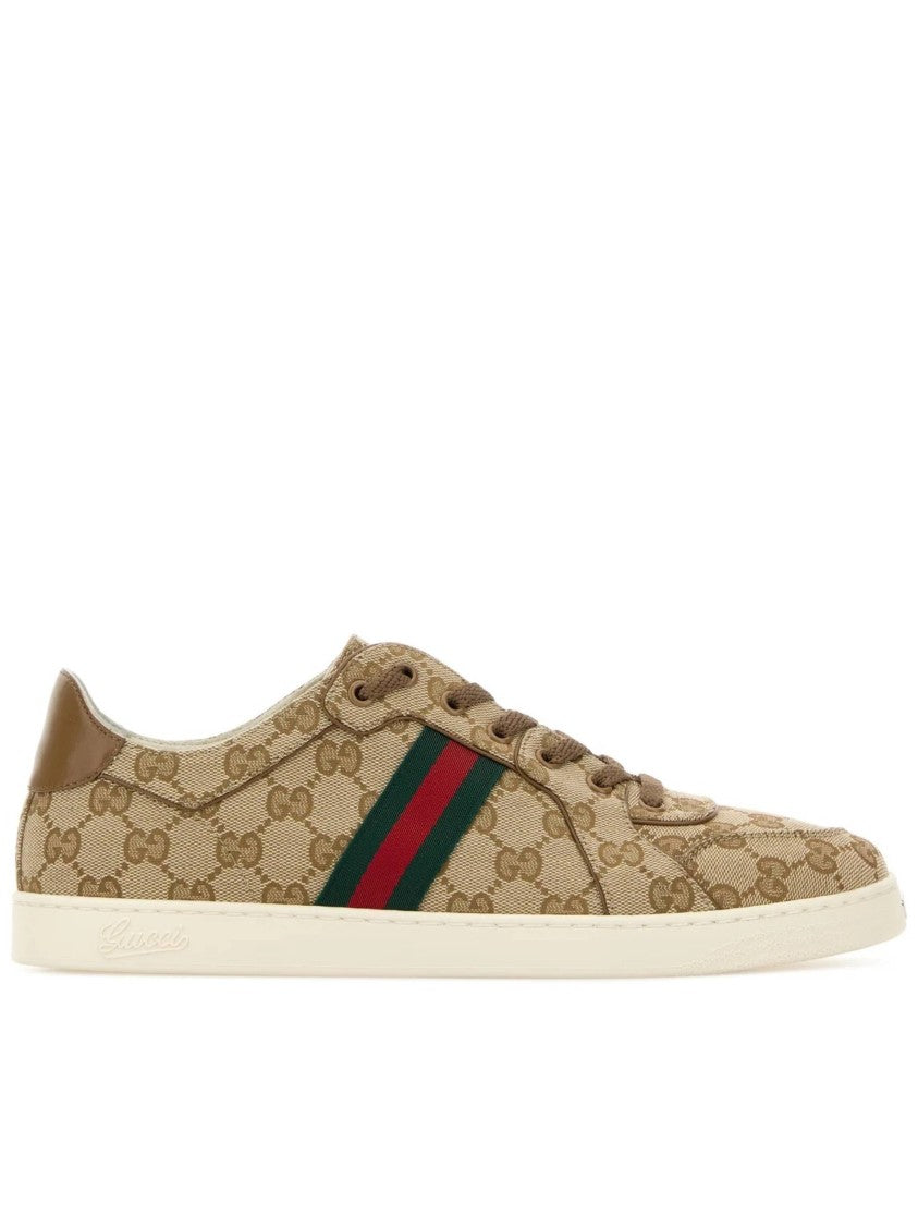 Gucci Beige Coda Low Low-Top Shoes
