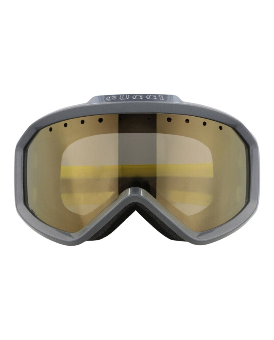Gucci Shield-Frame Injection Sunglasses