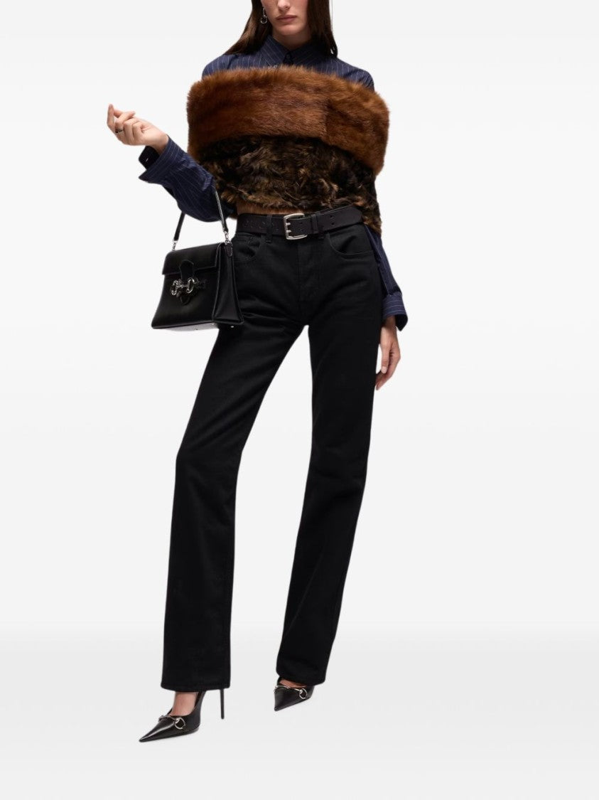 Gucci Straight-Leg Trousers With Mid-Rise Waist And Tailored Fit