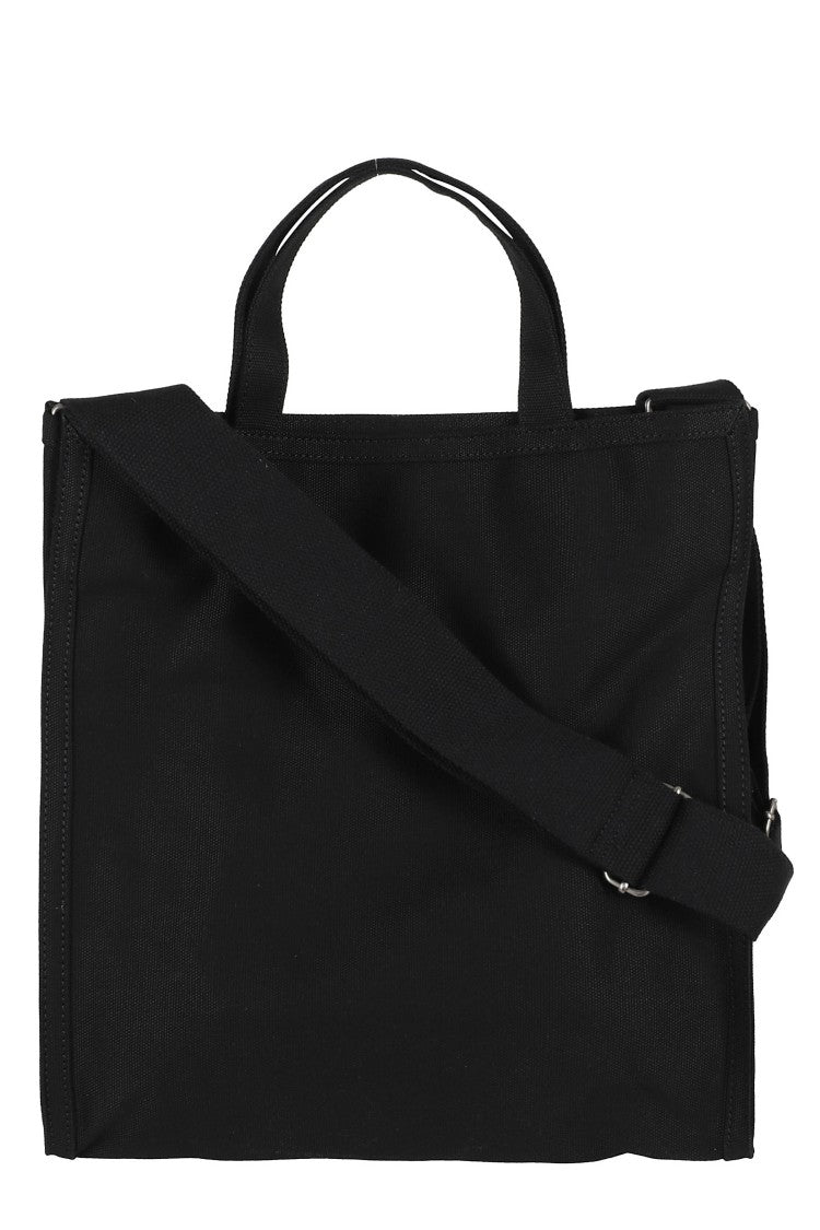 A.P.C. Black Cabas Recuperation Adjustable-Strap Cotton Tote Bag