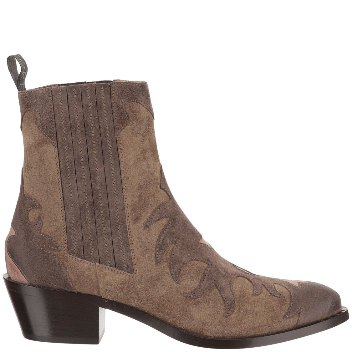 Sartore Suede Ankle Boots