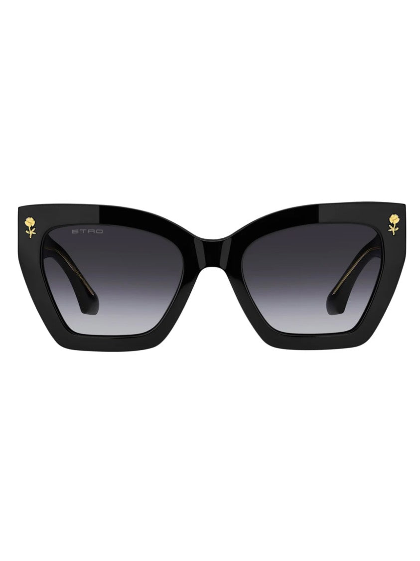 Etro Cat-Eye Sunglasses In Gradient Finish With Gold Accents