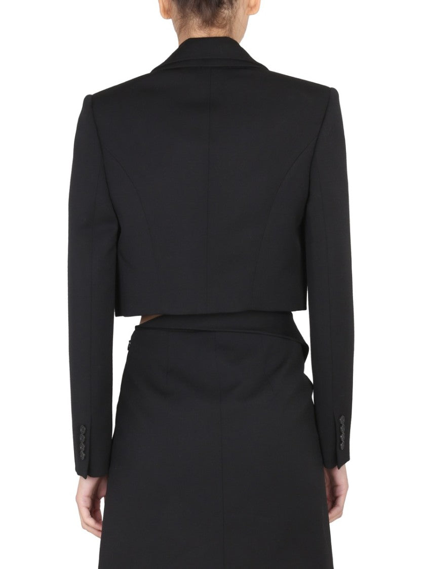 Alexander Mcqueen Cropped Jacket