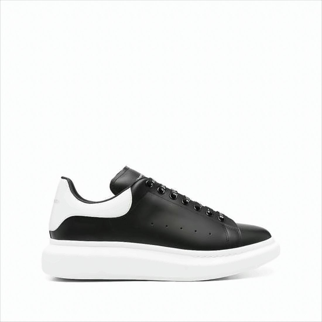 Alexander Mcqueen Calfskin Leather Sneakers With Rubber Sole