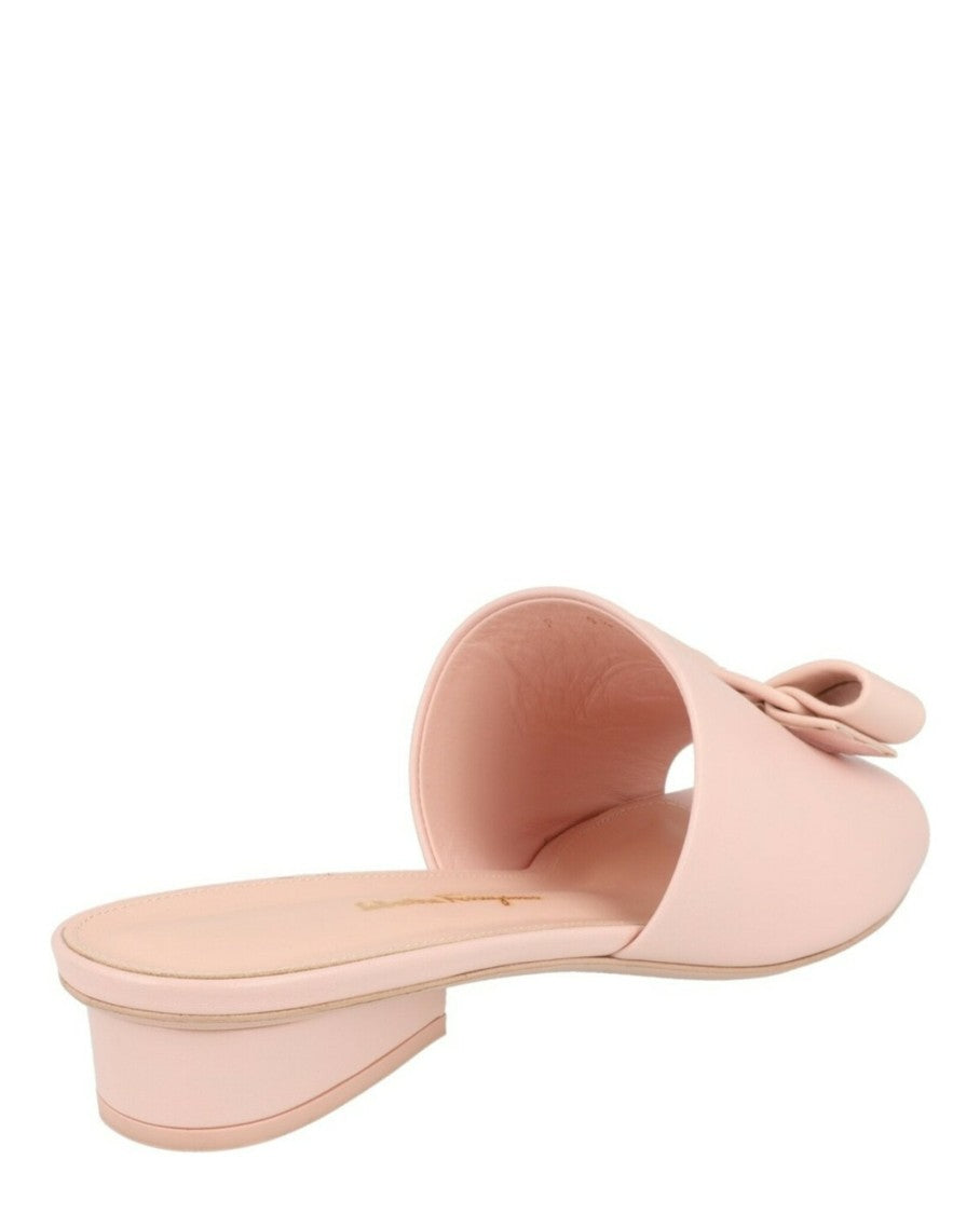 Ferragamo Valery Leather Mules