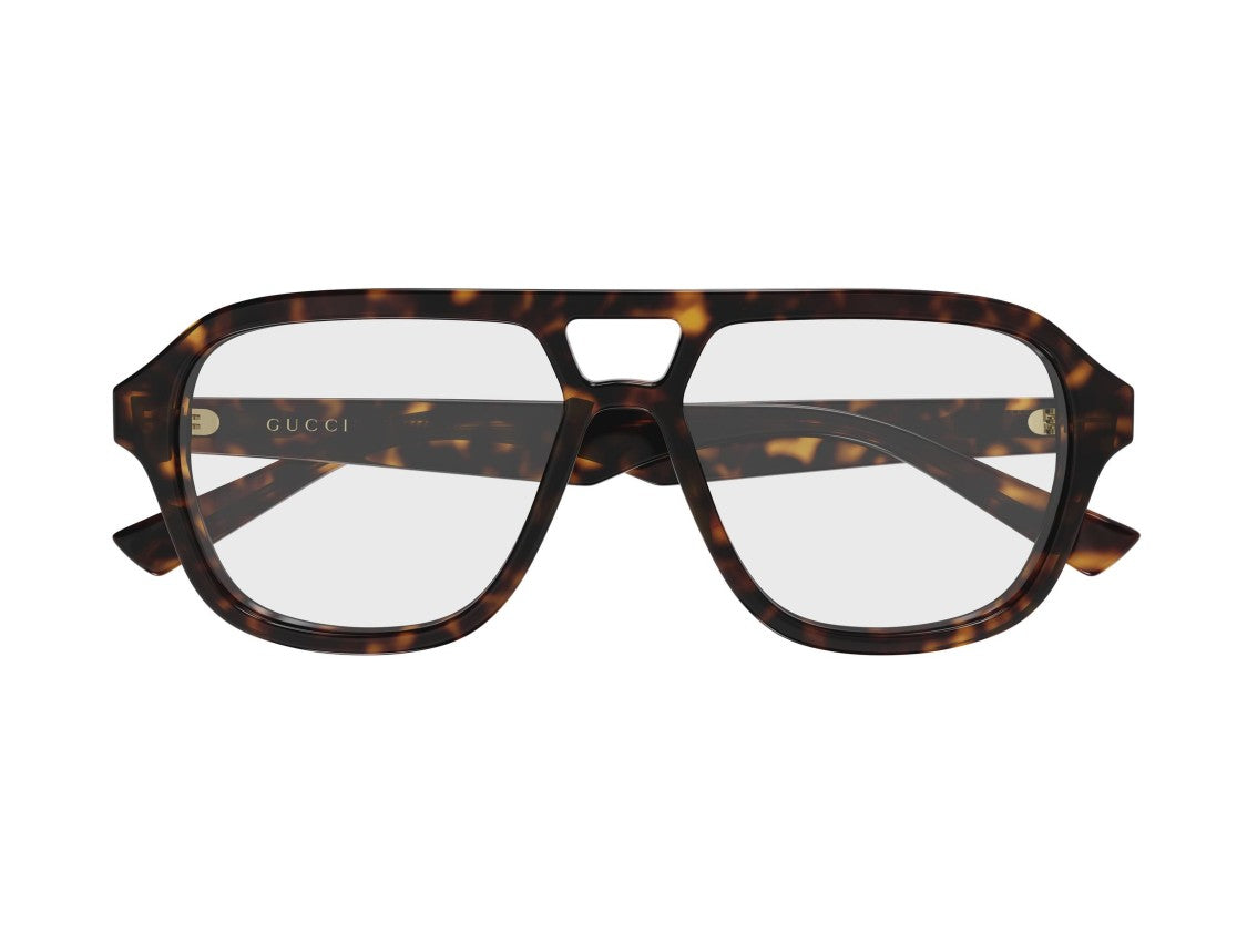 Gucci Gg2183o Keyhole Bold Oversized Square Eyeglasses