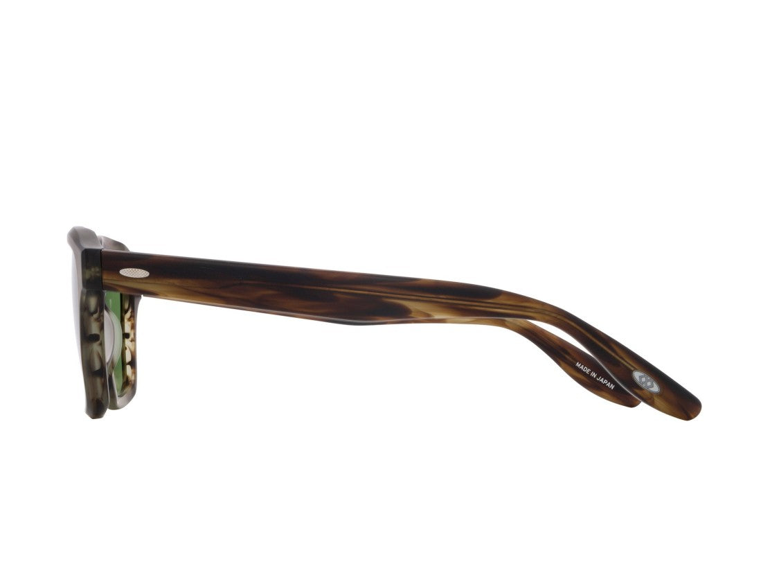 Barton Perreira Green Bp40023i Classic Tortoiseshell Square Sunglasses