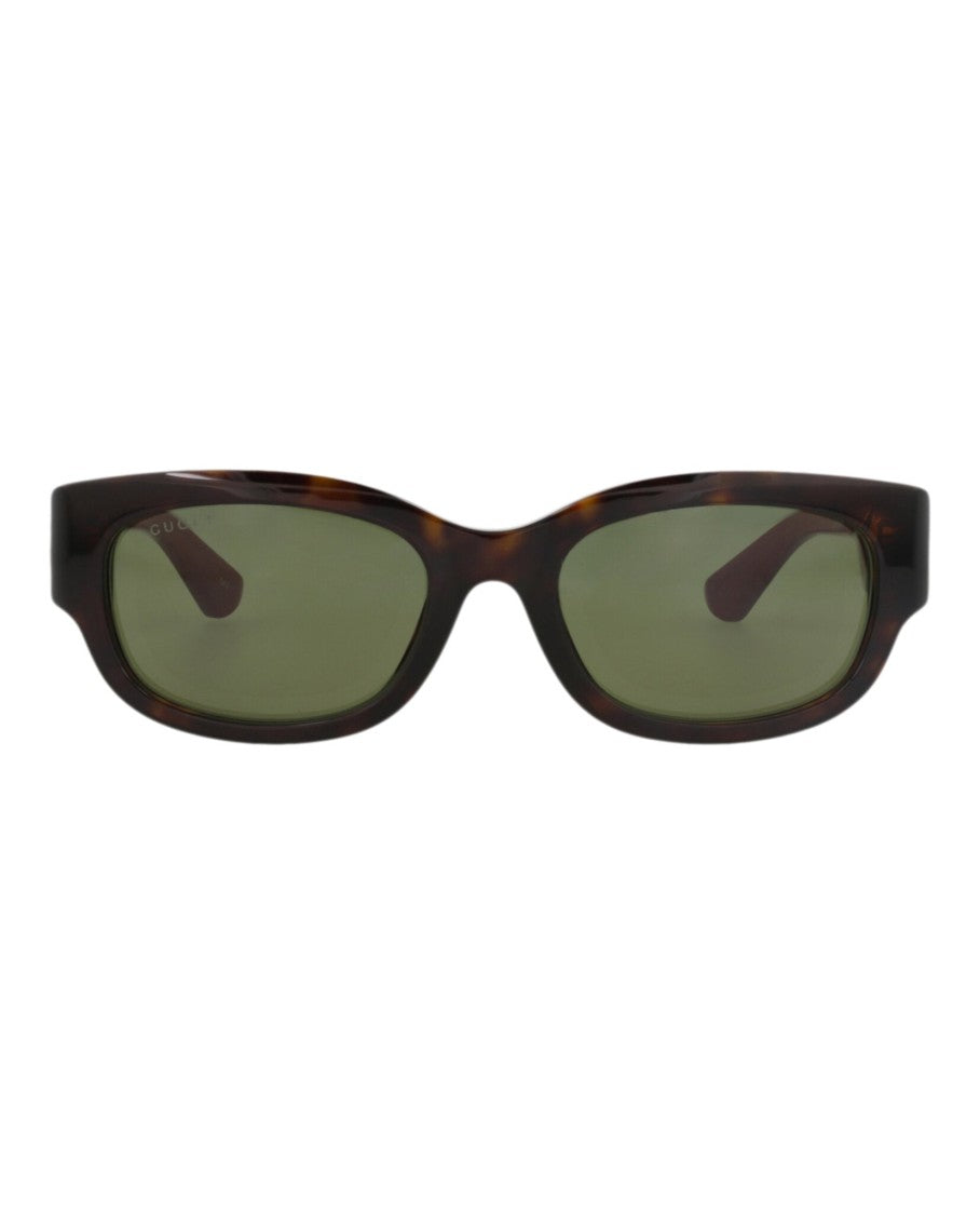 Gucci Round-Frame Recycled Acetate Sunglasses