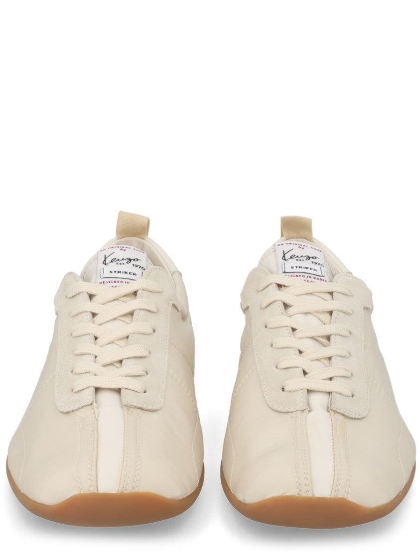 Kenzo Light Beige Kenzo Striker Polyamide Sneakers