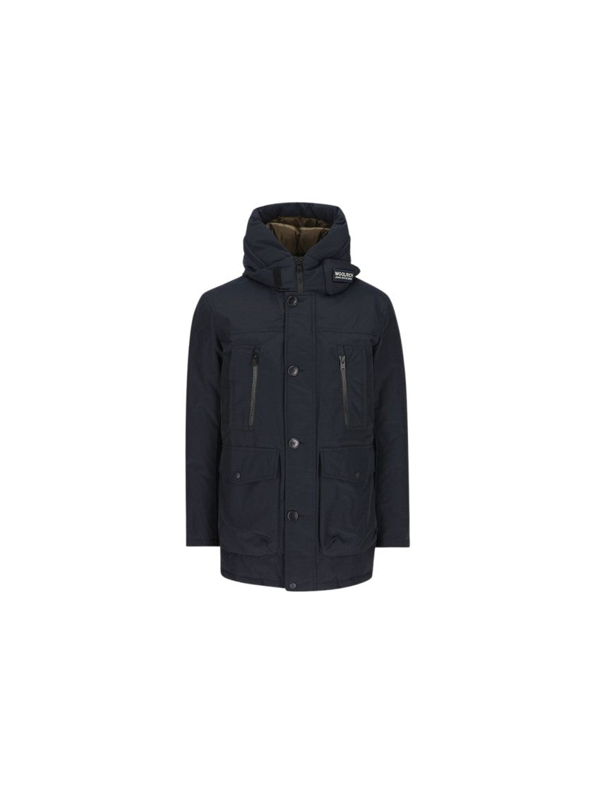 Woolrich Ramar Arctic Parka Insulated Hooded Cotton-Blend Parka