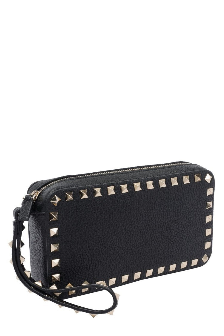 Valentino Garavani Sleek Black Bag With Minimalist Design