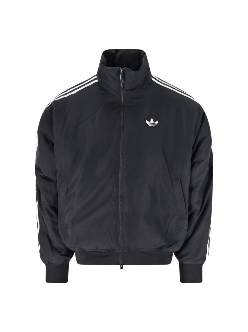 Adidas Firebird Black Full-Zip Track Jacket