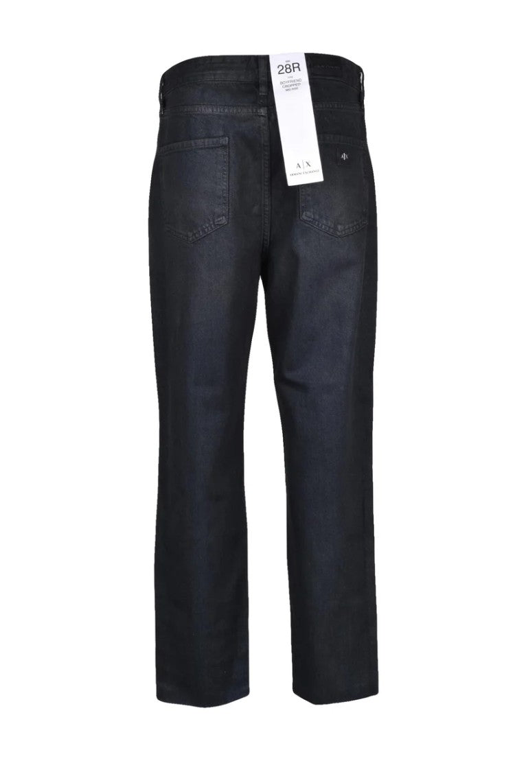 Armani Exchange Cotton Jeans - Black