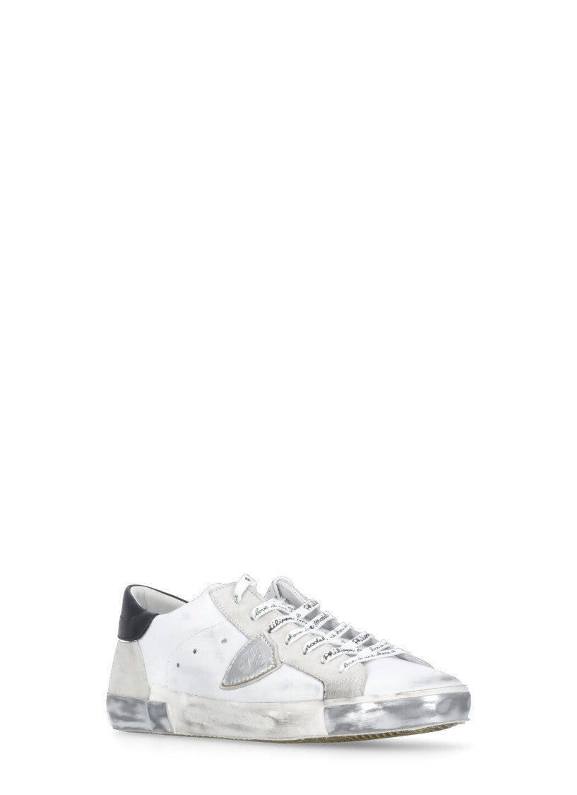 Philippe Model White Prsx Low Sneakers