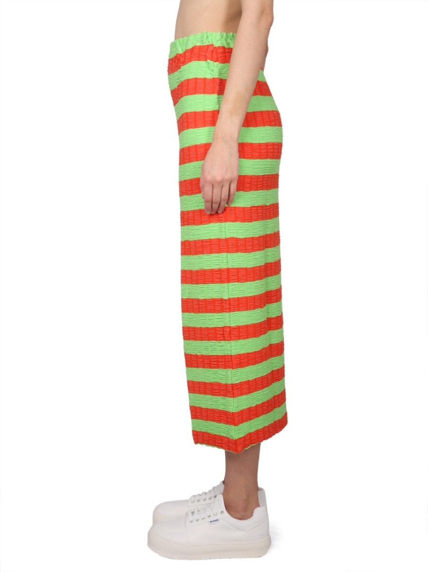 Sunnei Striped Maxi Skirt