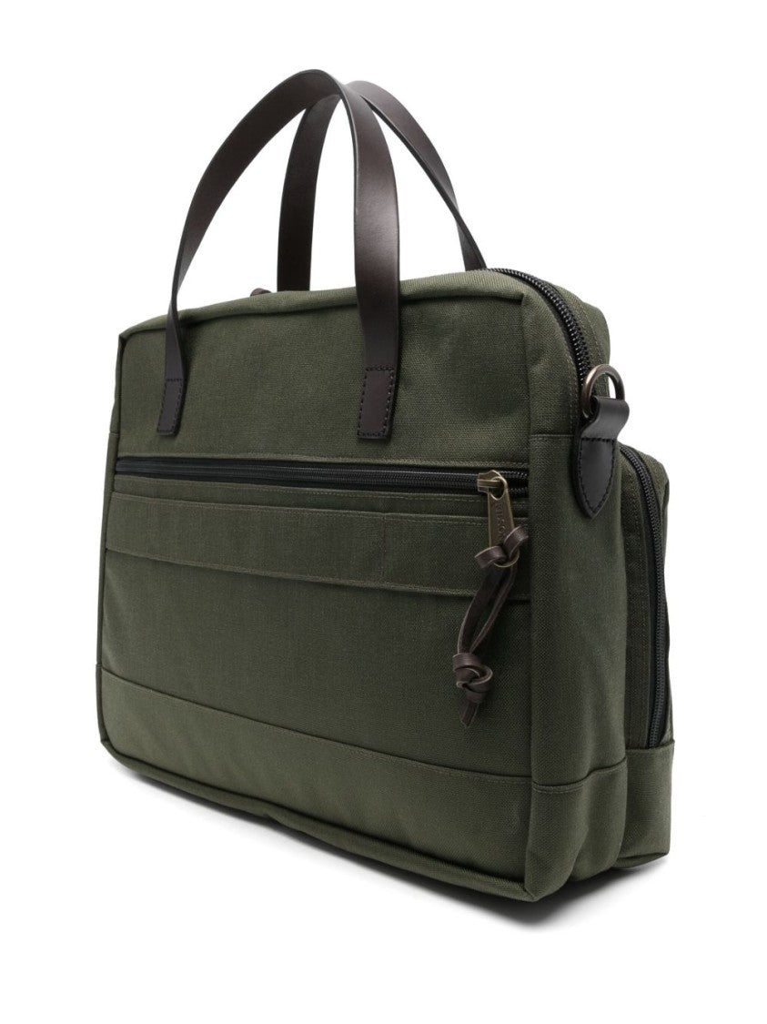 Filson Forest Green Dryden Zip Tote Bag