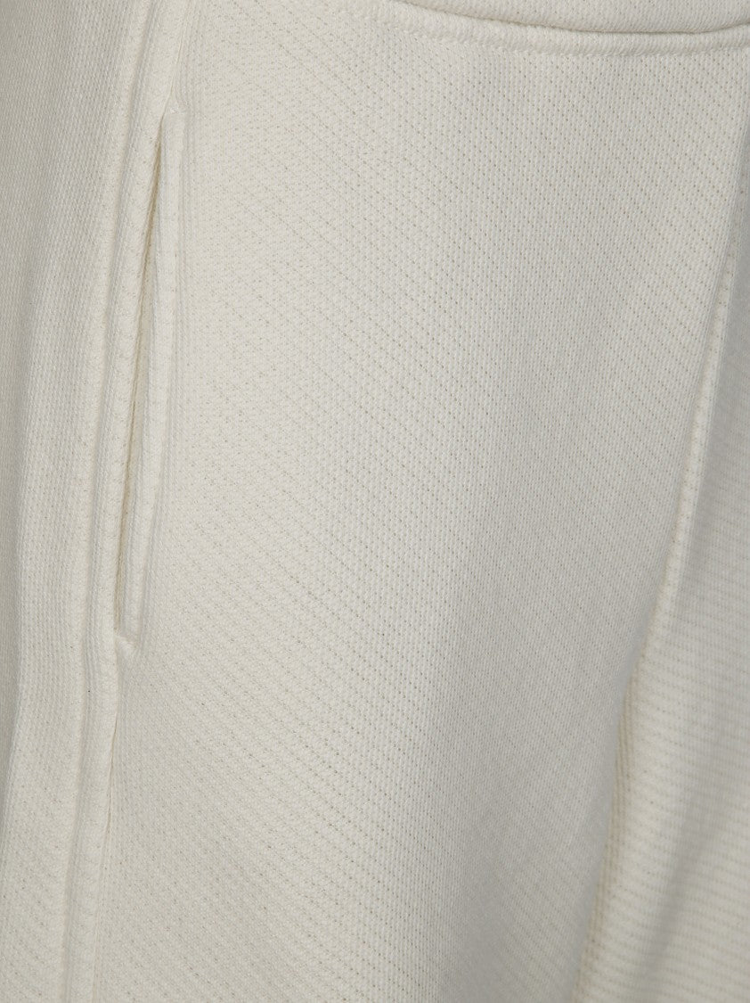 Max Mara Relaxed Wide-Leg Pants With Textured Finish