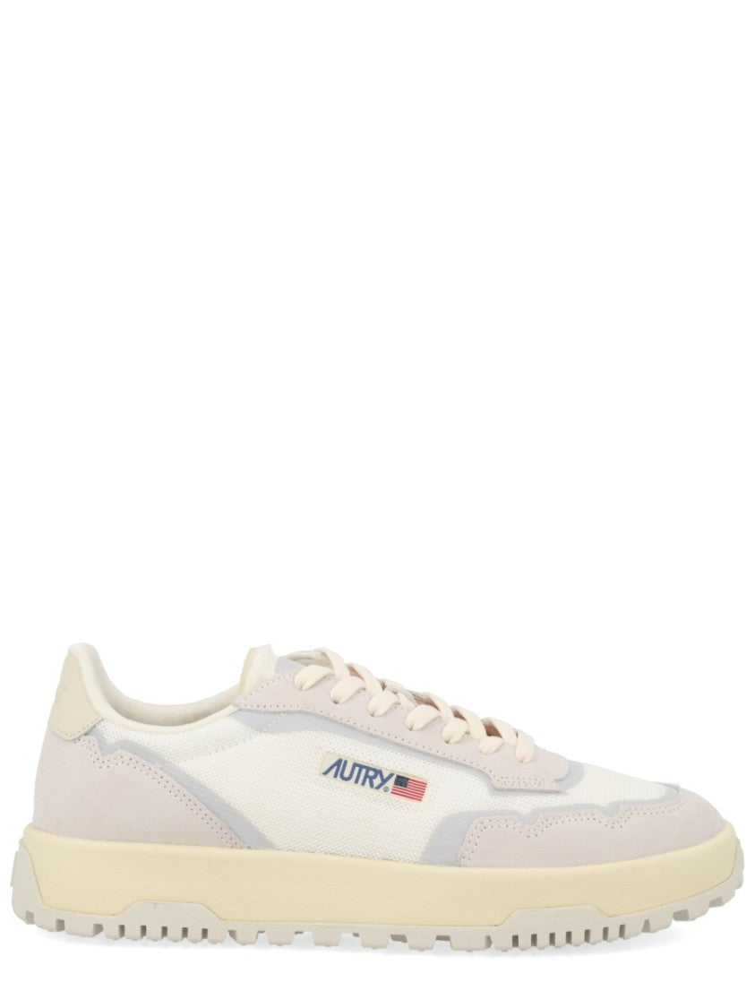 Autry Wildpace Low Suede Leather Tpu Low-Top Sneakers