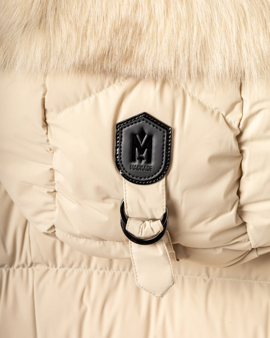 Mackage Calla Fitted Longline Down Coat