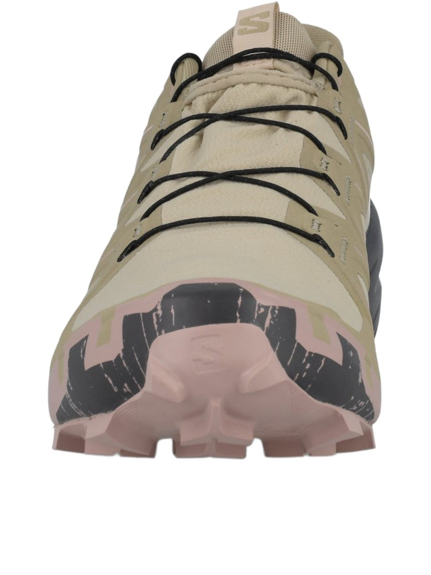 Salomon Trail-Ready Beige Gtx Shoes With Padded Collar