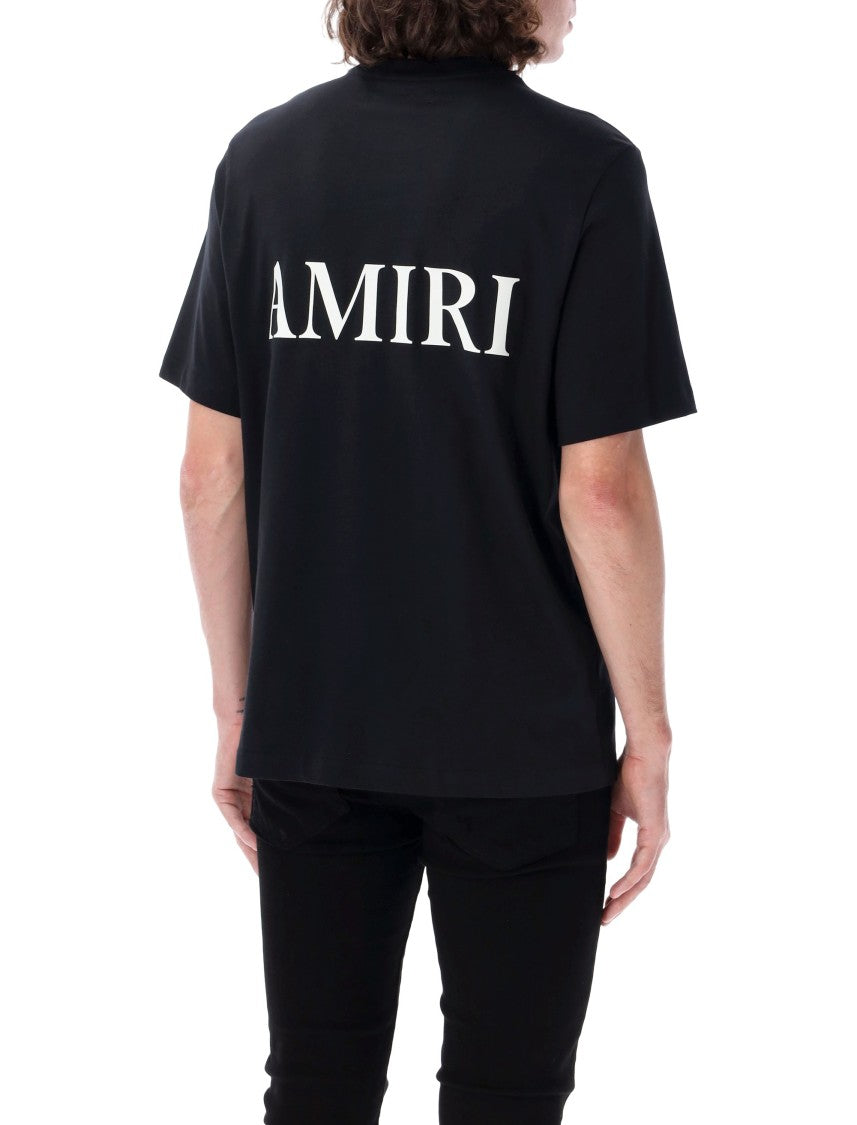 Amiri Ma Core Logo Cotton Jersey T Shirt