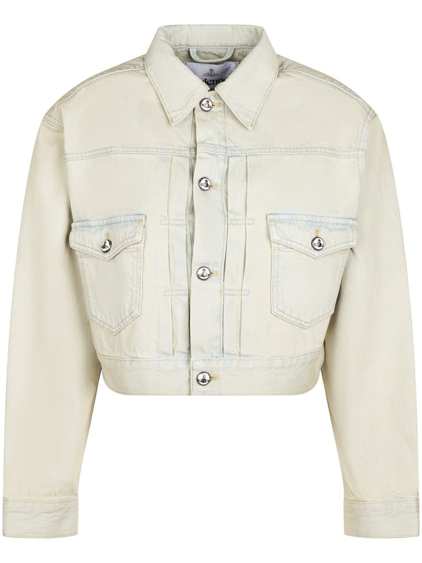 Vivienne Westwood Cropped Marlene Structured Jacket