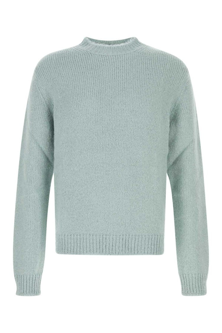 Jil Sander Light Blue Alpaca Blend Sweater