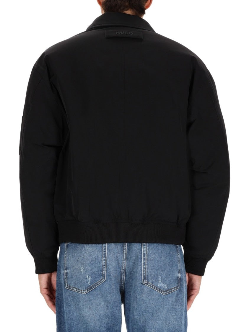 Hugo Boxy Oversized Black Sports Jacket