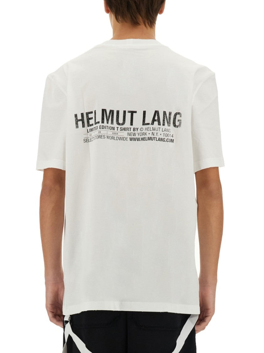 Helmut Lang Bold Graphic Logo T-Shirt