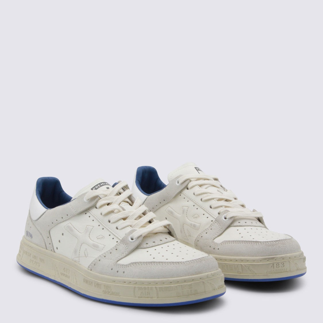 Premiata Low-Top Sneakers With Smooth